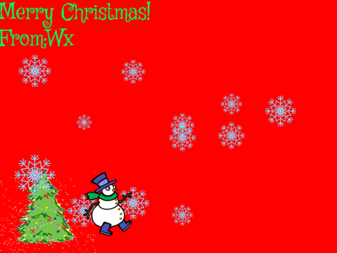 Christmas e-card.