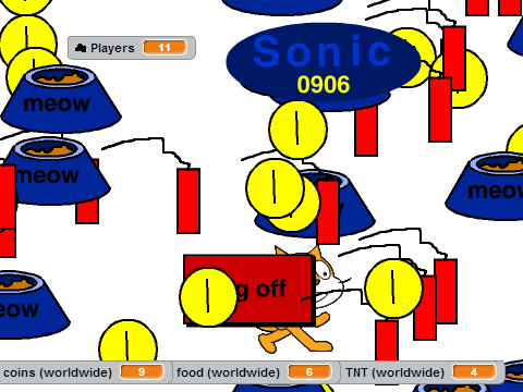 Cat dash (multiplayer test)