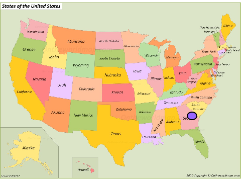 U.S. State Locator