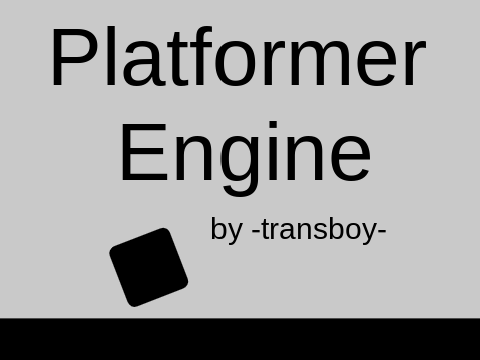 Platformer Engine