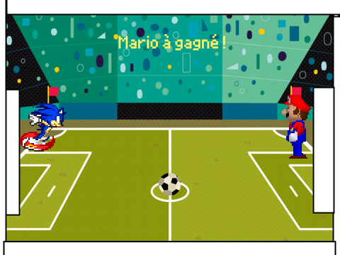 foot Mario v/s Sonic étape 3