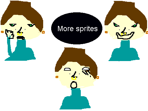 More sprites for the_apprentice's Phoenix Wright game