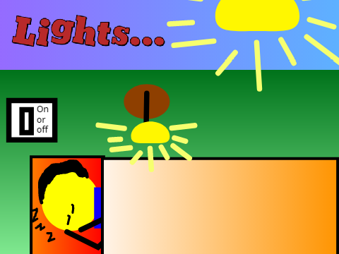 Lights...