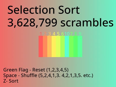 Selection Sort V4