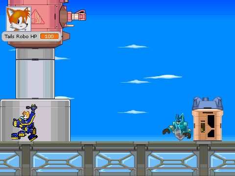 Miles (Tails) Prower in MEGAMAN V1
