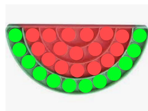 Watermelon Pop It!