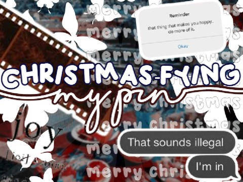 ⌦ christmas-fying my p1n