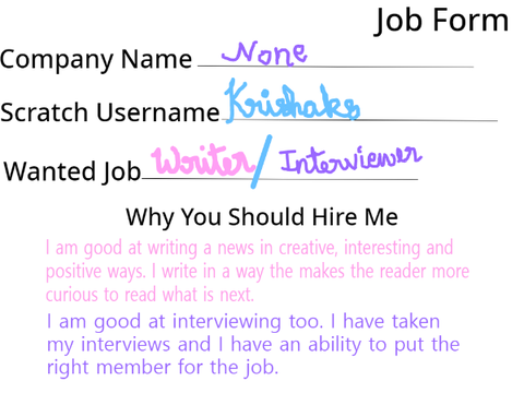 ScratchONews JOB application @krishaks