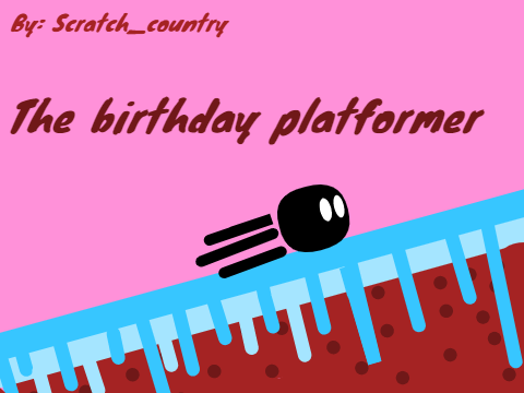 Birthday! A platformer