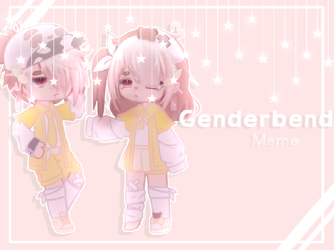 Genderbend Meme ⋆·˚ ༘ *