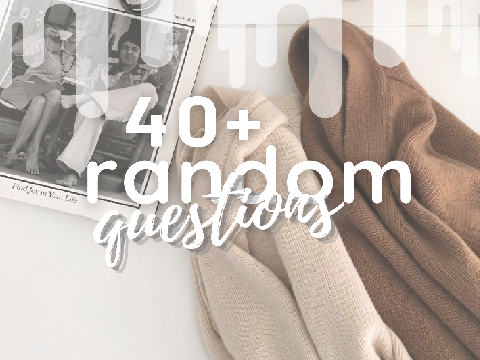 random questions!
