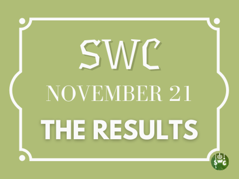 SWC November 21 RESULTS