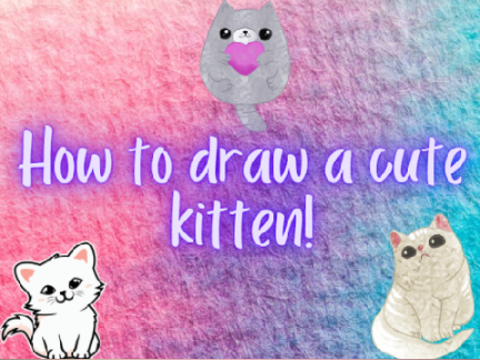How To Draw A Cute Kitten