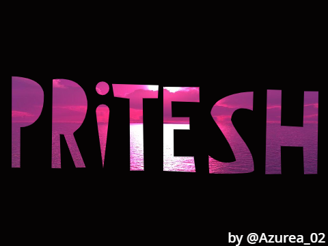 Banner for @Pritesh2009 (contest)