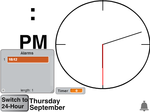 Potato-Powered Clock