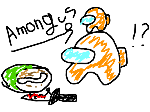 初めて（多分）scratchでアモアス描いた！ remix