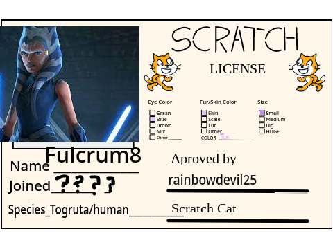 ✨My scratch license✨ remix