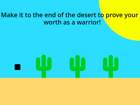 Desert - A Platformer Game EASY remix