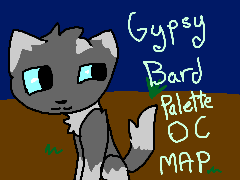Gypsy Bard Palette OC MAP- GET YOUR PARTS IN