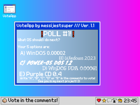 [ENDED, WINDOWS 2023 WON]❗POLL #1!!!❗What OS should I do next?