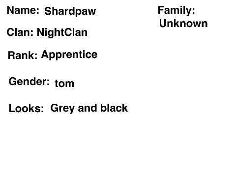 Sign Up Sheet For NightClan remix