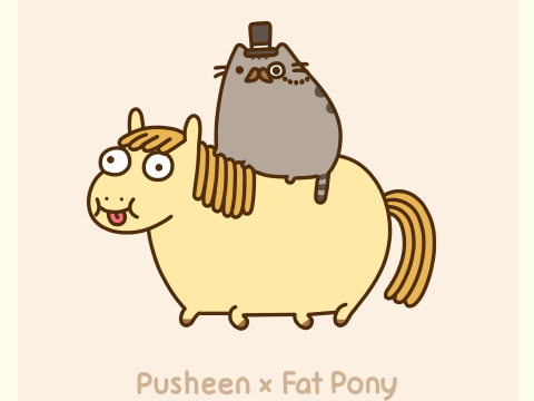 pusheen x fat pony cc contest
