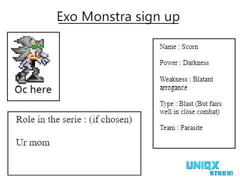 Exo Monstra sign up remix