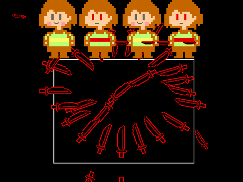 キャラ　Undertale