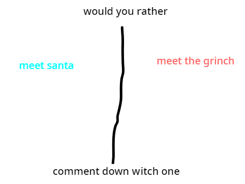 would you rather? (it changes everyday)