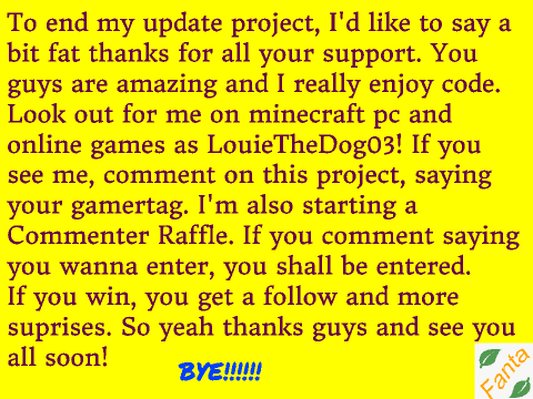 Update #1 