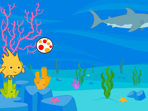 Don't let the shark steal your ball!