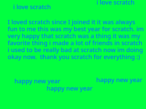 happy new year 