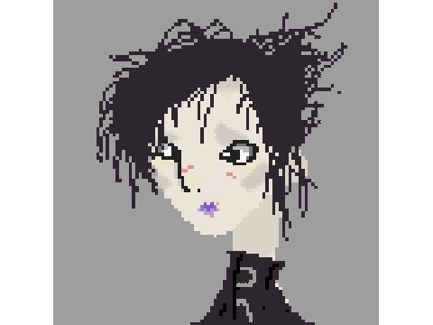 Edward Scissorhands pixelart :D