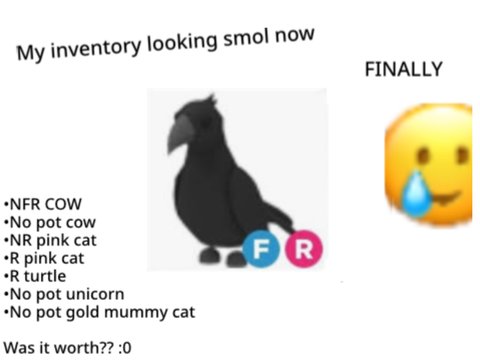 I got meself a crow.. - Adopt Me