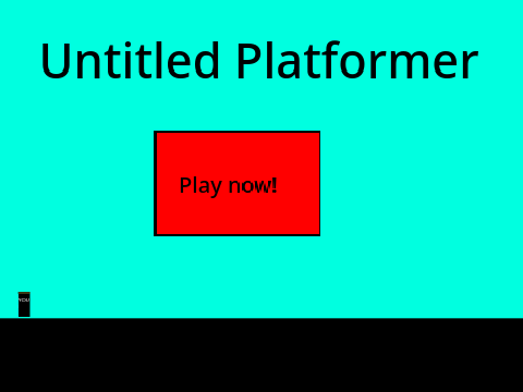 Untitled platformer