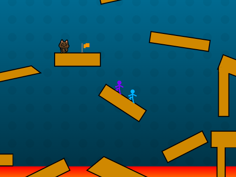 Massive Multiplayer Platformer find the hamsters