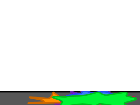 Splatoon bombs animation test