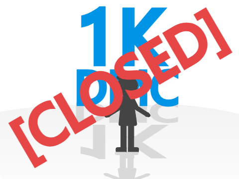 [Closed] 1k DMC