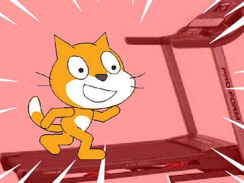 treadmill cat V 1.1 #animations