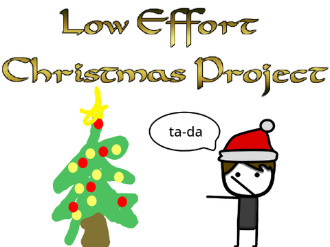 low effort christmas project