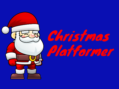 Snowy Christmas Platformer