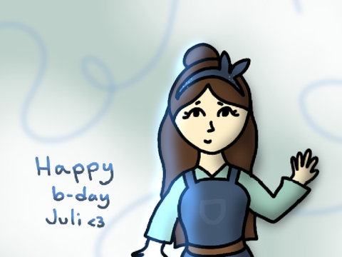 ·˚✎ happy b-day juli <3 .°•
