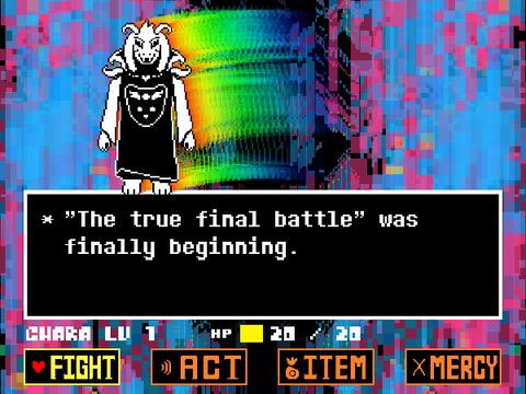 Asriel Dreemurr Fight