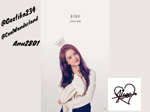 Sign in if you like Jisoo 