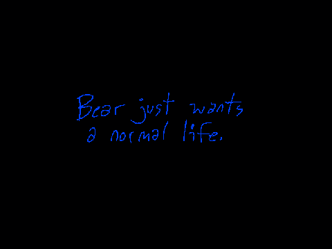 Polar Bear is Sad