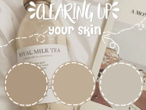 ⌨ clearing up your skin⌨