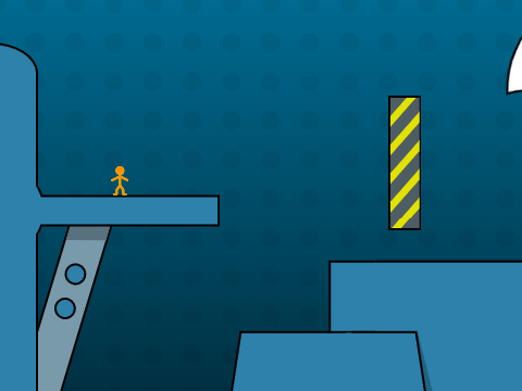 Massive Multiplayer Platformer Training Level