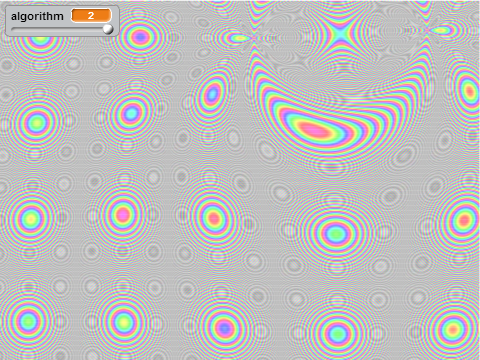 Moire effect
