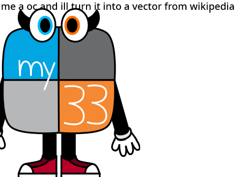 request give me a oc and ill turn it into a vector from wikipedia remix