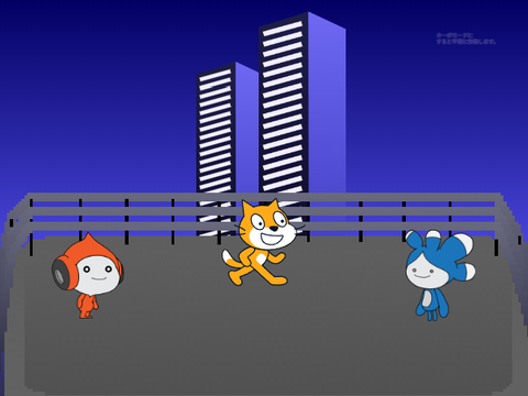 あさやけもゆうやけもないんだ　scratch